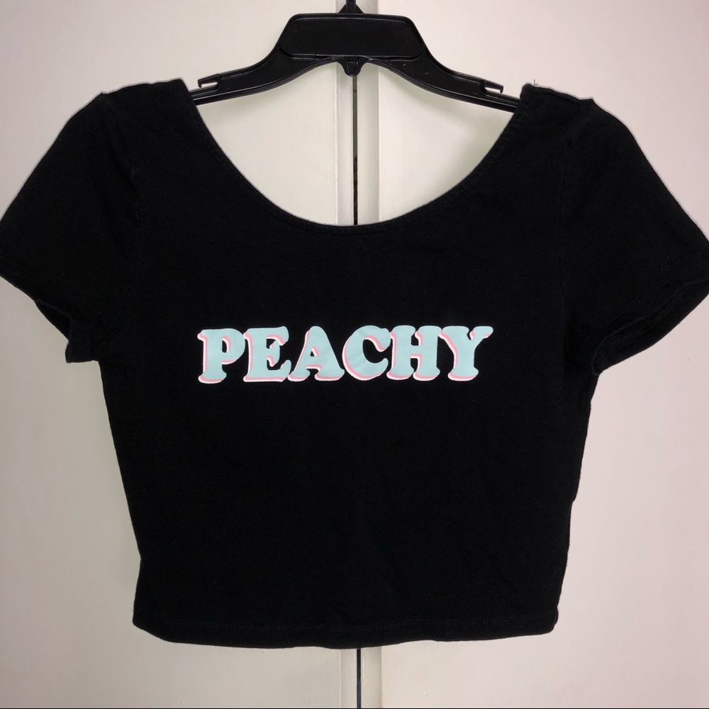 “Peachy” Crop Top